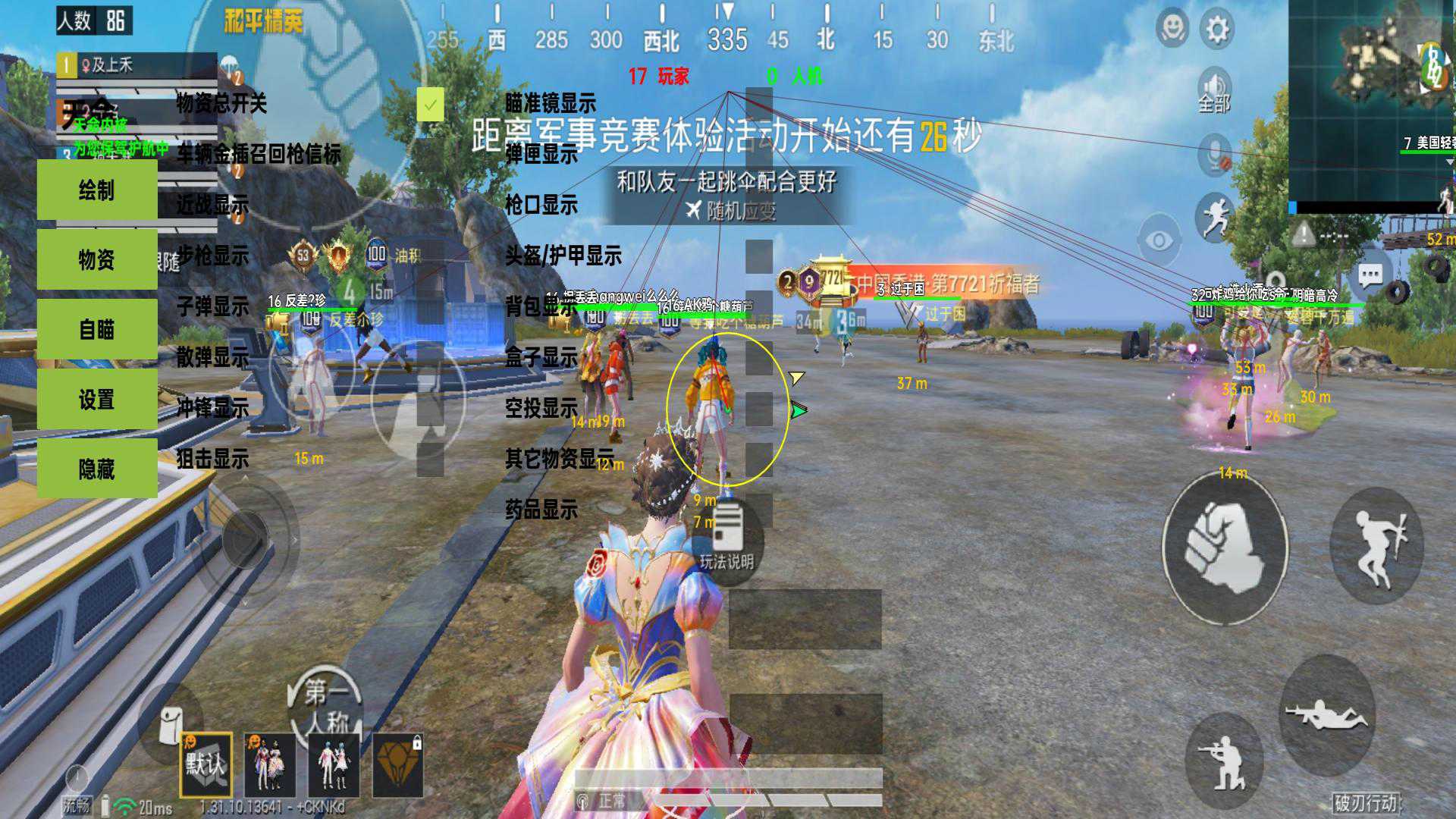 和平精英【锦鲤内核】辅助外挂